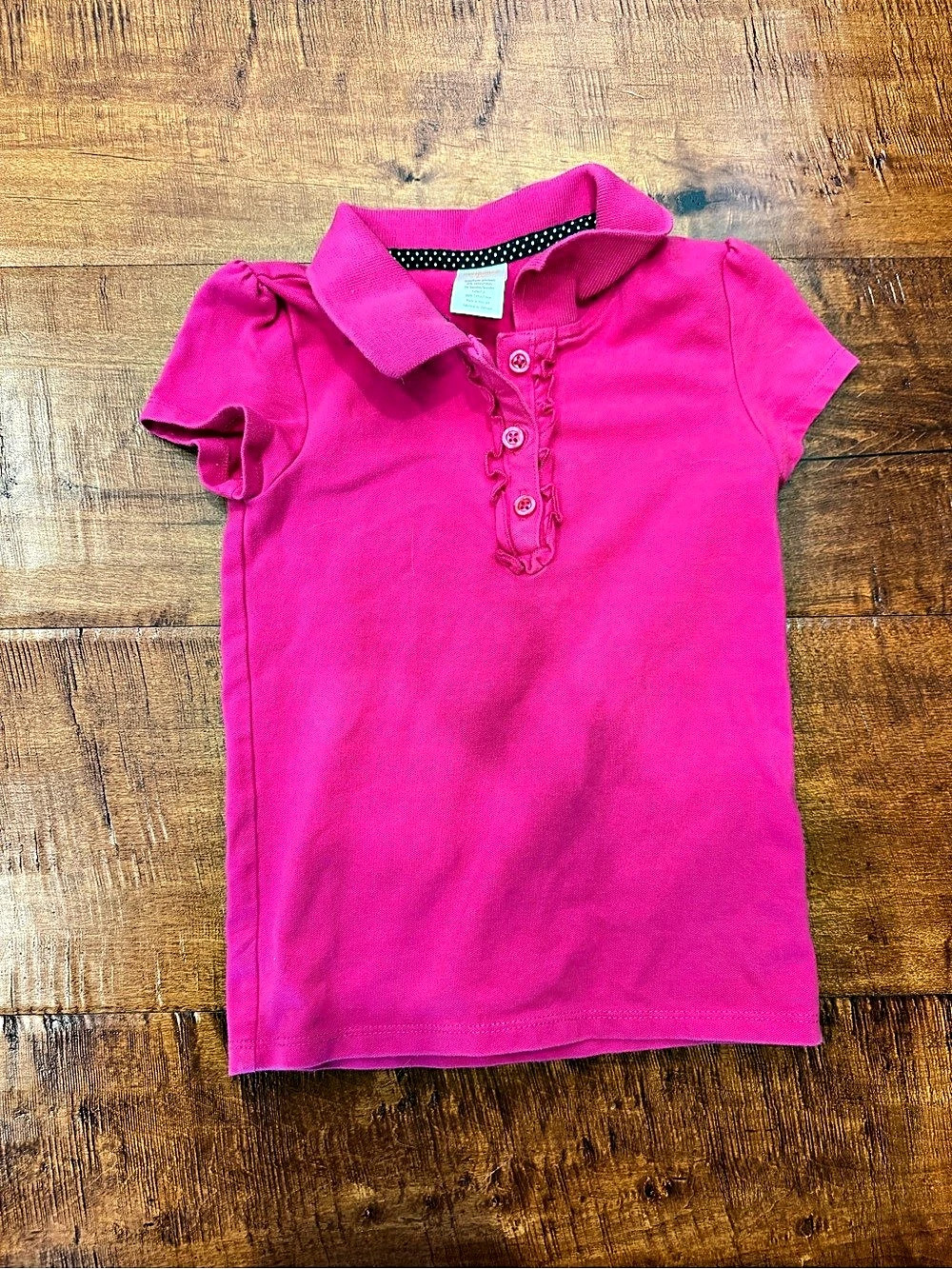 Gymboree Girls Polo Shirt Pink Size 5T